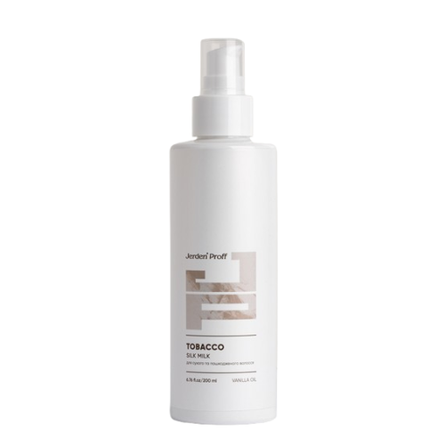 Увлажняющее молочко-термозащита для волос Vanilla Silk Milk Jerden Proff, 200 мл.